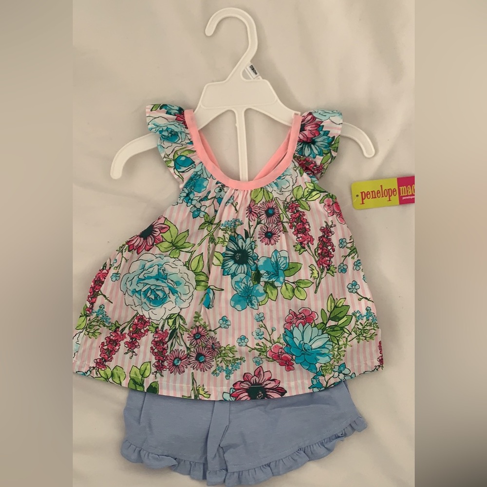 12 month baby girl summer outfit